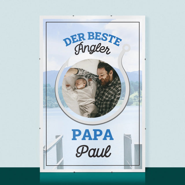 Foto Und Unterschrift: Bester Angel-Vater - Poster