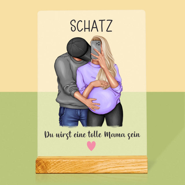 Avatar Creator: Du Wirst Eine Tolle Mama Sein - Druck Auf Acrylglas