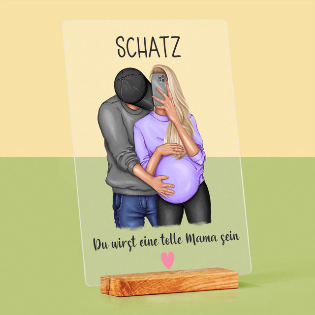 Avatar Creator: Du Wirst Eine Tolle Mama Sein - Druck Auf Acrylglas