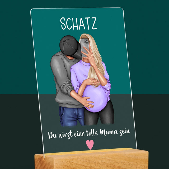 Avatar Creator: Du Wirst Eine Tolle Mama Sein - Druck Auf Acrylglas