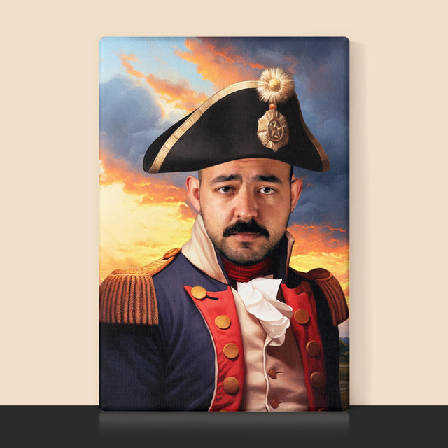 Königsporträt: General - Druck Mit Rahmen 30X40