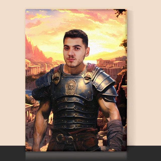 Königsporträt: Römer - Druck Mit Rahmen 30X40