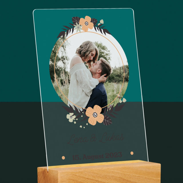 Foto Und Unterschrift: Verliebte - Druck Auf Acrylglas