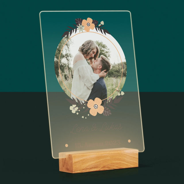 Foto Und Unterschrift: Verliebte - Druck Auf Acrylglas