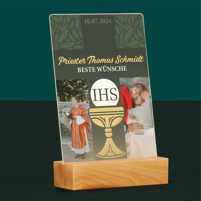 Fotocollage: Alles Gute - Kreuz - Druck Auf Acrylglas