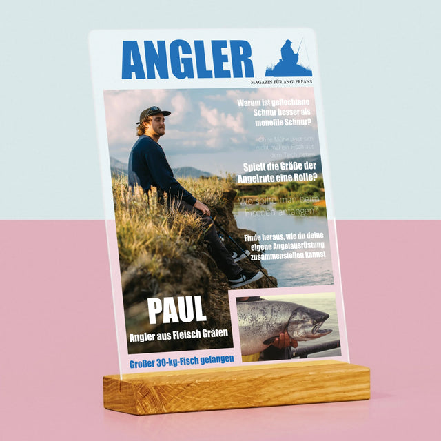 Magazin-Cover: Angler - Druck Auf Acrylglas