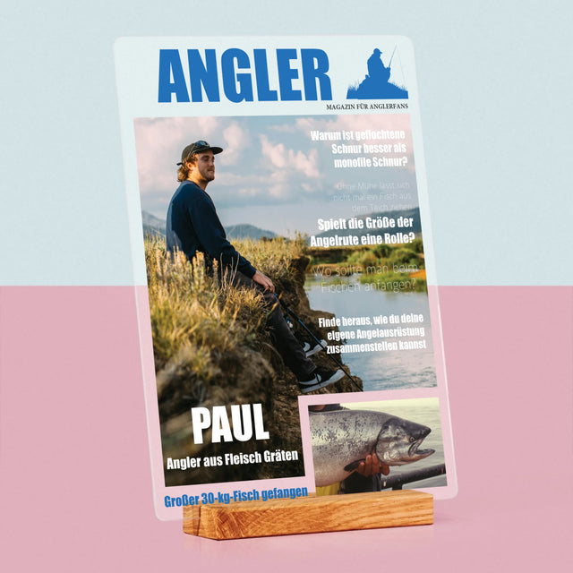 Magazin-Cover: Angler - Druck Auf Acrylglas