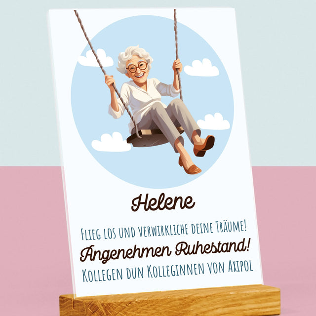 Name Und Unterschrift: Erfülle Deine Träume - Druck Auf Acrylglas