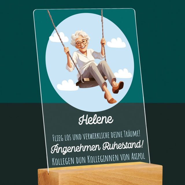 Name Und Unterschrift: Erfülle Deine Träume - Druck Auf Acrylglas