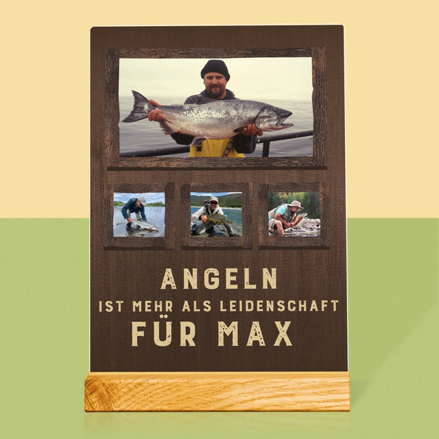 Fotocollage: Angeln - Druck Auf Acrylglas