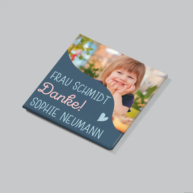 Foto Und Unterschrift: Danke, Liebe Kindergärtnerin - Magneten-Set