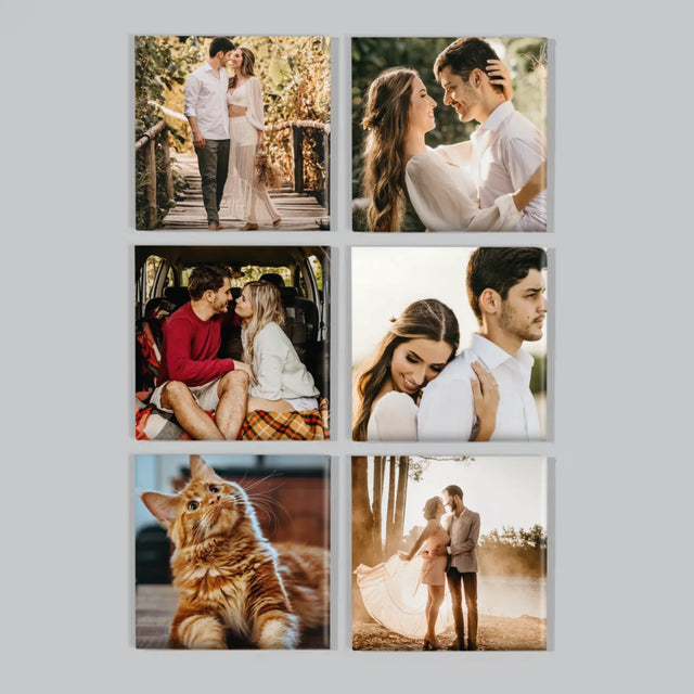 Foto Und Unterschrift: Ihr Foto - Magneten-Set