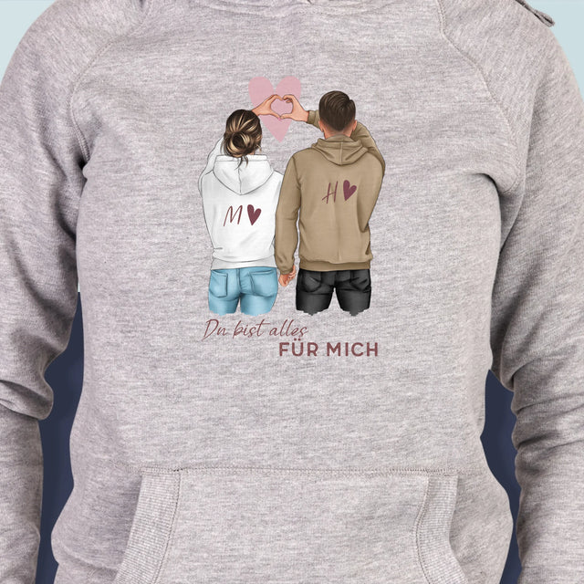 Avatar Creator: Paar Herz - Kapuzenpullover Für Damen