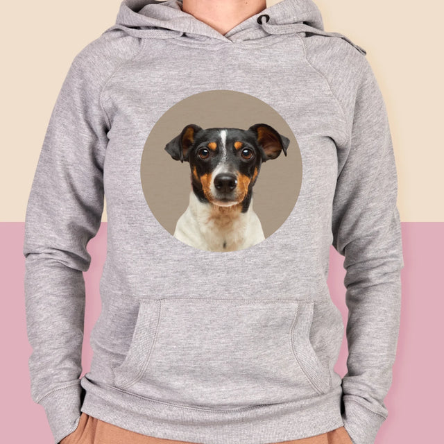 Foto: Dein Hund - Kapuzenpullover Für Damen
