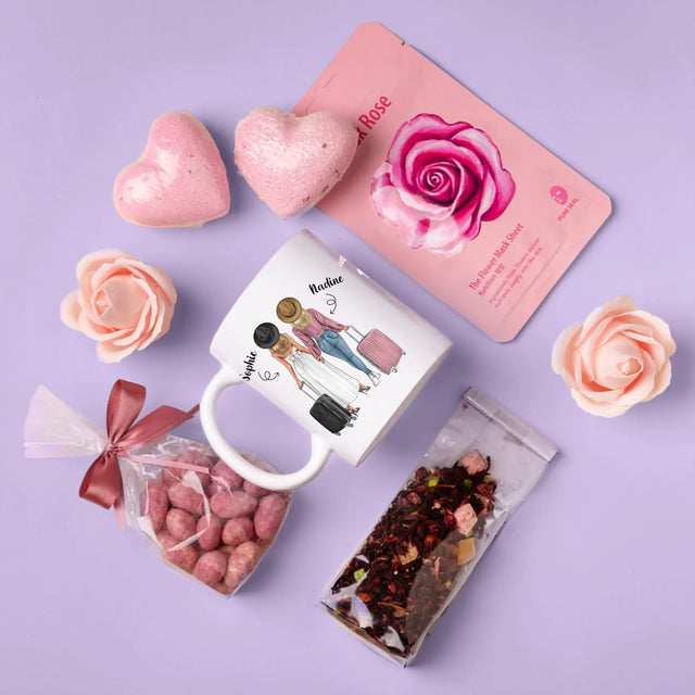 Avatar Creator: Reisende Freundinnen - Geschenkset Mit Tasse Und Wellnessartikeln