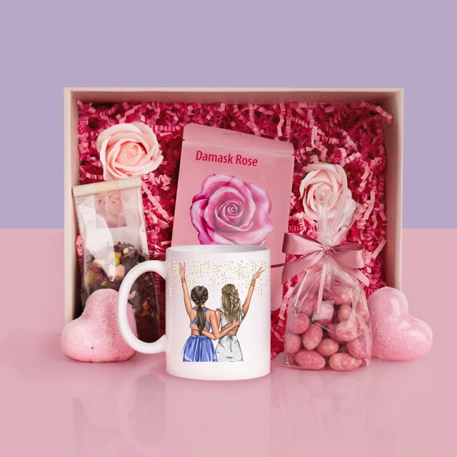 Avatar Creator: Freundinnen 30. Geburtstag - Geschenkset Mit Tasse Und Wellnessartikeln