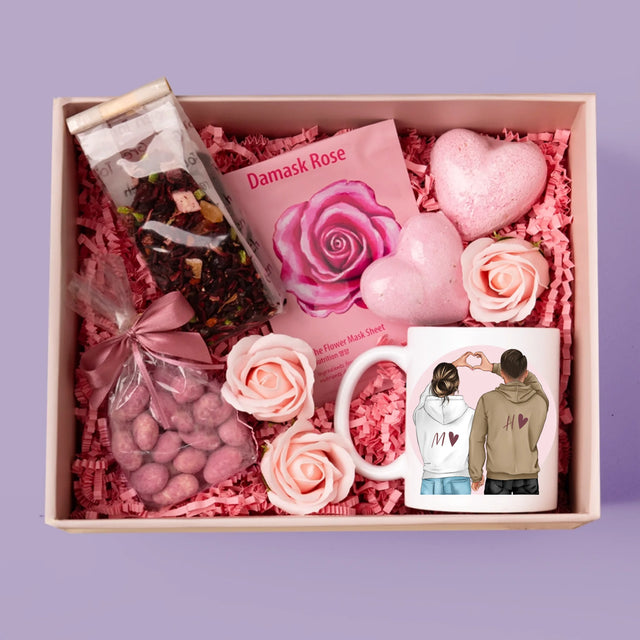 Avatar Creator: Paar Herz - Geschenkset Mit Tasse Und Wellnessartikeln