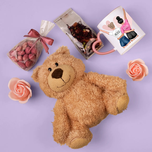 Avatar Creator: Beste Schwester Der Welt - Geschenkset Mit Tasse, Teddybär Und Süßigkeiten