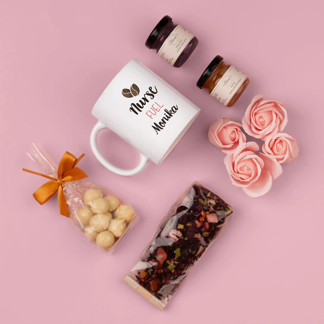 Avatar Creator: Nurse Fuel - Geschenkset Mit Tasse, Tee Und Süßigkeiten