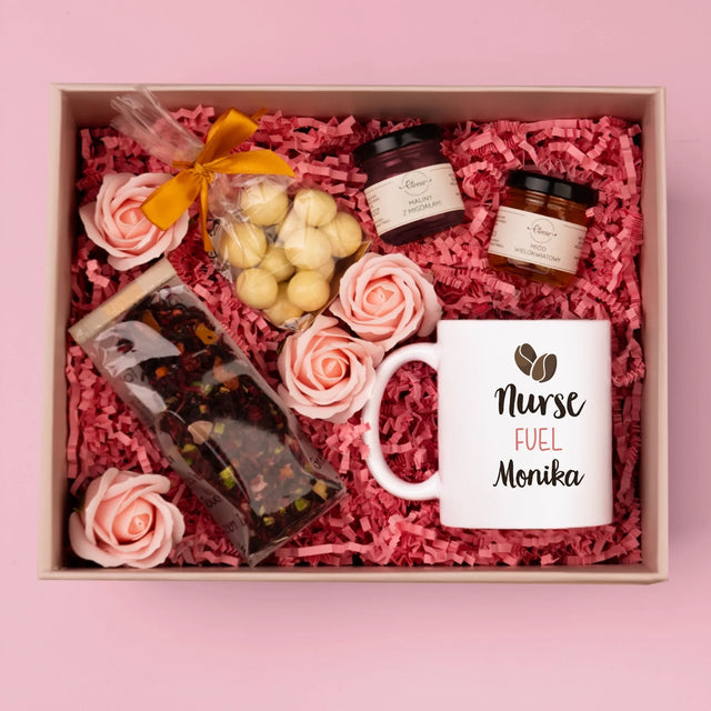 Avatar Creator: Nurse Fuel - Geschenkset Mit Tasse, Tee Und Süßigkeiten