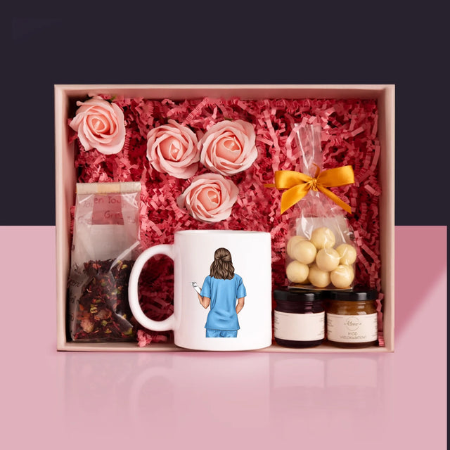 Avatar Creator: Krankenschwester Eigenschaften - Geschenkset Mit Tasse, Tee Und Süßigkeiten