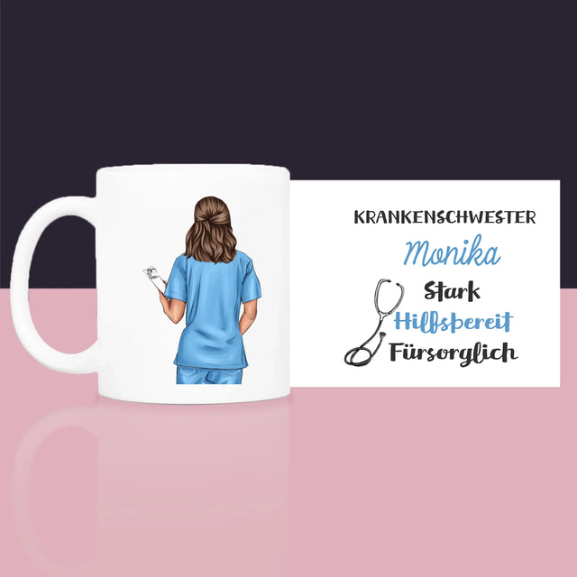 Avatar Creator: Krankenschwester Eigenschaften - Geschenkset Mit Tasse, Tee Und Süßigkeiten
