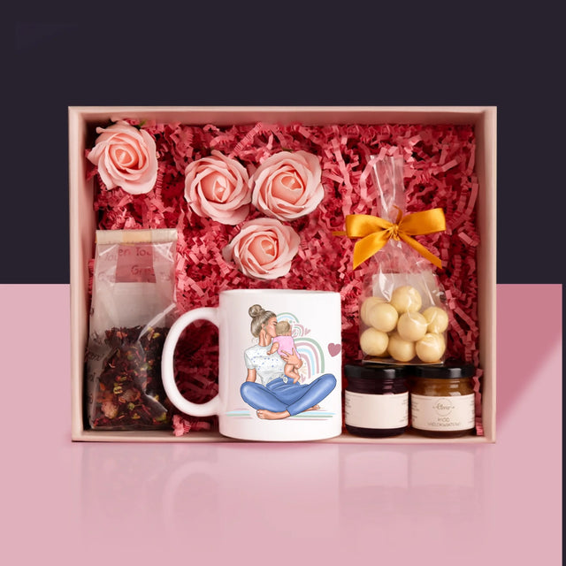 Avatar Creator: Junge Mama - Geschenkset Mit Tasse, Tee Und Süßigkeiten