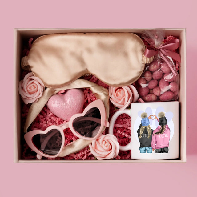 Avatar Creator: Winter Freundinnen - Geschenkset Mit Einer Tasse Und Einem Satin-Haarband