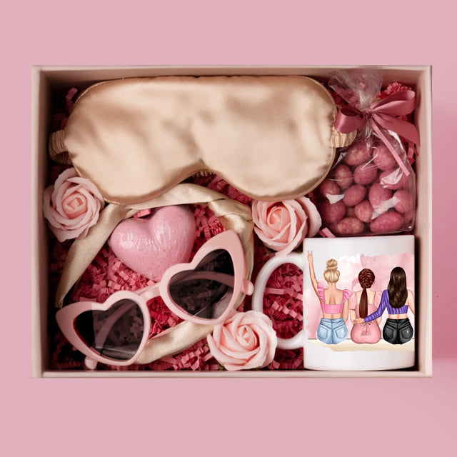 Avatar Creator: Girls Squad - Geschenkset Mit Einer Tasse Und Einem Satin-Haarband