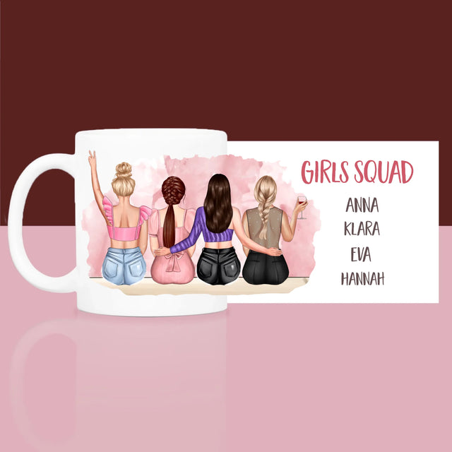 Avatar Creator: Girls Squad - Geschenkset Mit Einer Tasse Und Einem Satin-Haarband