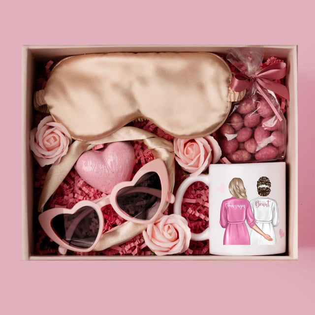 Avatar Creator: Willst Du Meine Trauzeugin Sein? - Geschenkset Mit Einer Tasse Und Einem Satin-Haarband