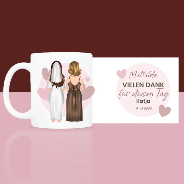 Avatar Creator: Trauzeugin - Geschenkset Mit Einer Tasse Und Einem Satin-Haarband