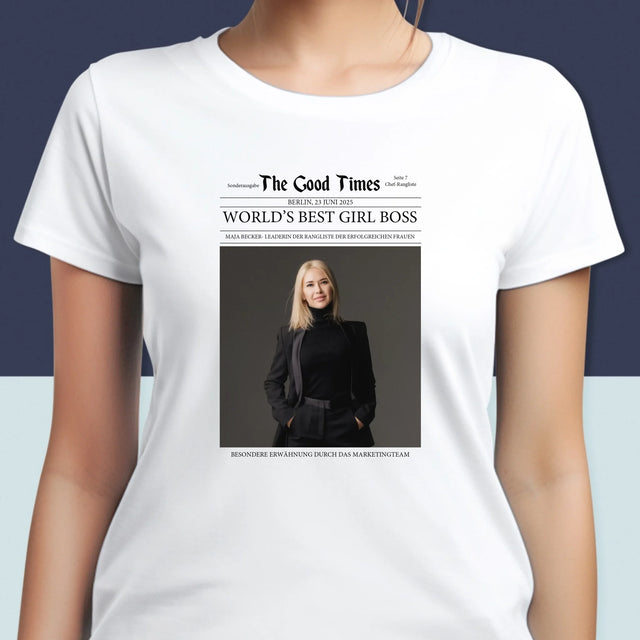 Magazin-Cover: Die Beste Chefin Der Welt647963  - T-Shirt Für Damen