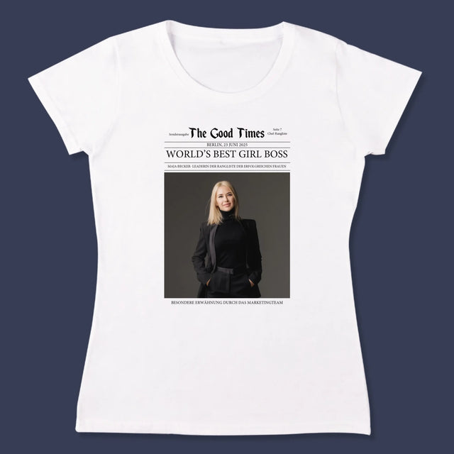 Magazin-Cover: Die Beste Chefin Der Welt647963  - T-Shirt Für Damen