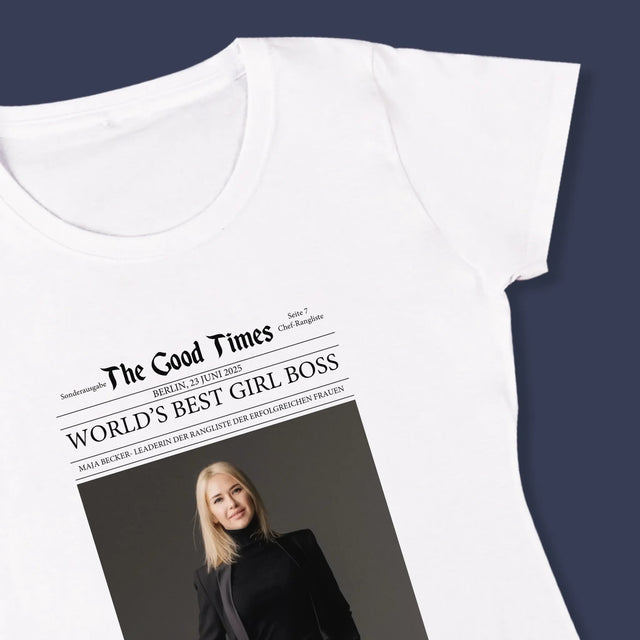 Magazin-Cover: Die Beste Chefin Der Welt647963  - T-Shirt Für Damen