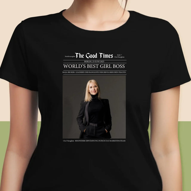 Magazin-Cover: Die Beste Chefin Der Welt647963  - T-Shirt Für Damen