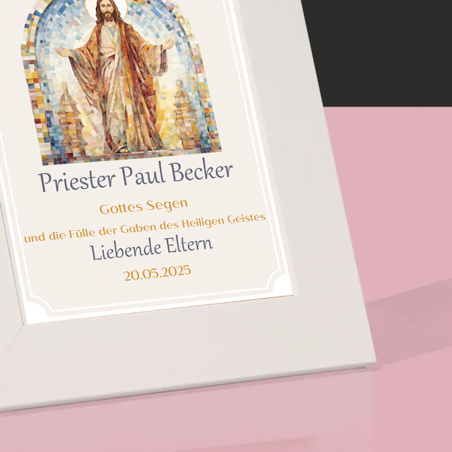 Name Und Unterschrift: Priesterweihe - Bilderrahmen