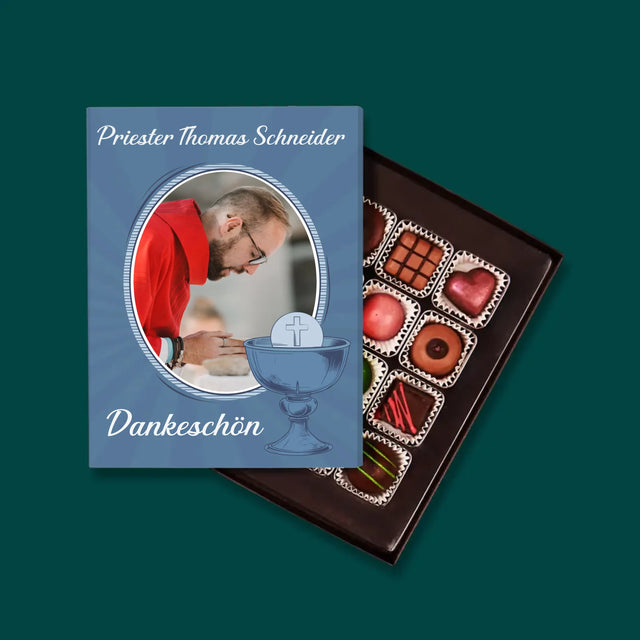 Name Und Unterschrift: Danksagung An Den Priester  - Pralinen