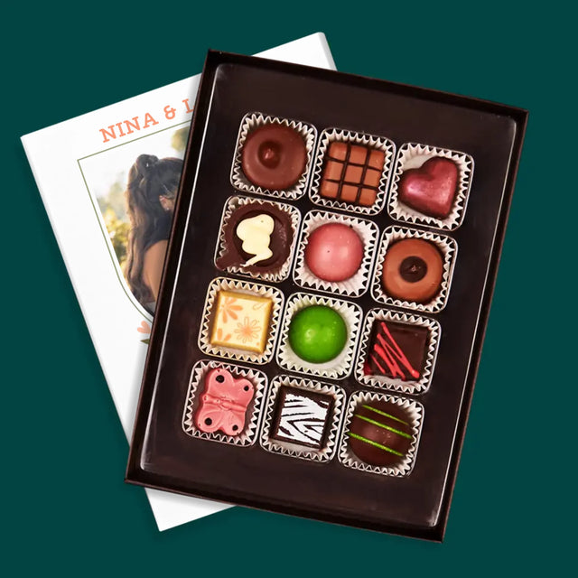 Foto Und Unterschrift: Trauzeugin Für Einen Tag - Pralinen