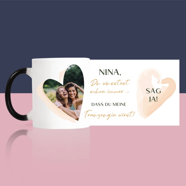 Foto Und Unterschrift: Du Wusstest Schon Immer - Tasse