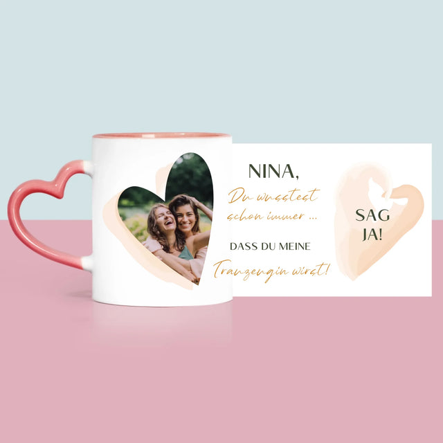 Foto Und Unterschrift: Du Wusstest Schon Immer - Tasse