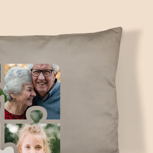 Fotocollage: Fotopuzzle Für Opa - Kissen