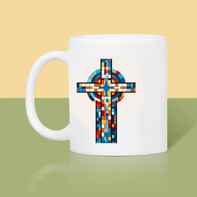 Name Und Unterschrift: Danksagung Kreuz - Tasse