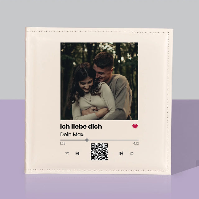 Foto Und Unterschrift: Spotify Mit Qr-Code - Fotoalbum