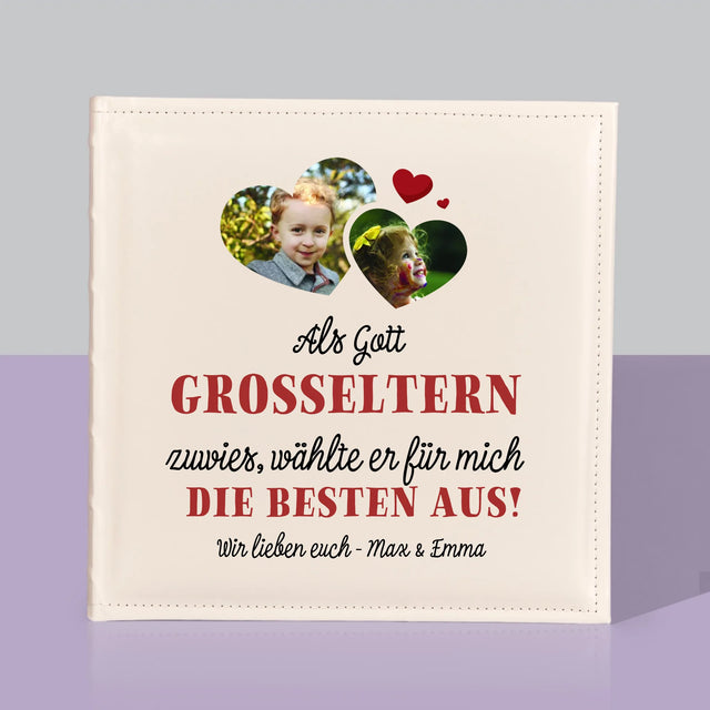 Fotocollage: Als Gott Großeltern Zuwies - Fotoalbum