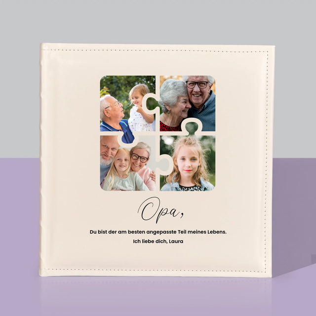 Fotocollage: Fotopuzzle Für Opa - Fotoalbum