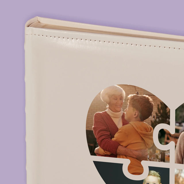 Fotocollage: Puzzleherz Für Oma - Fotoalbum