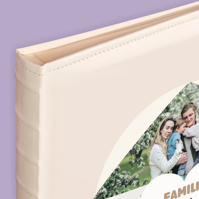 Form-Collage: Familienhaus - Fotoalbum