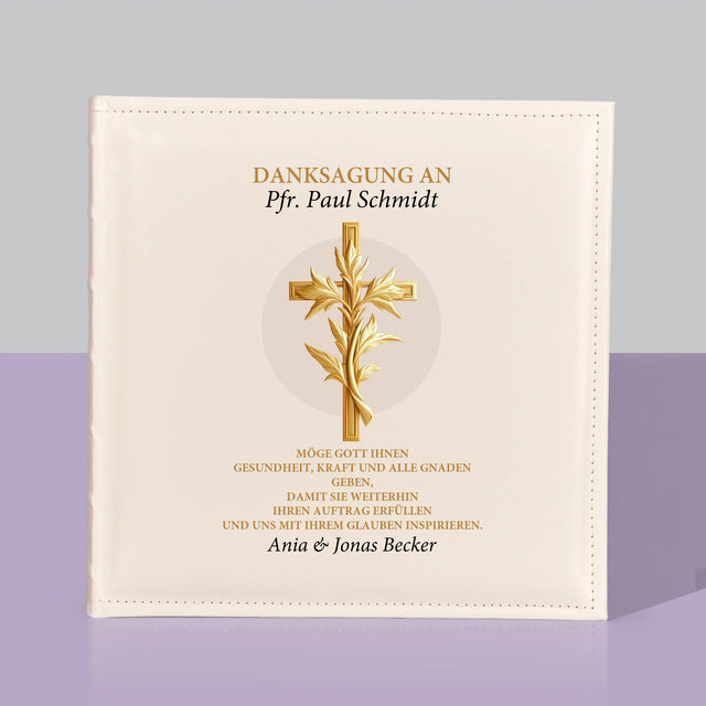 Name Und Unterschrift: Dank An Den Pfarrer - Fotoalbum