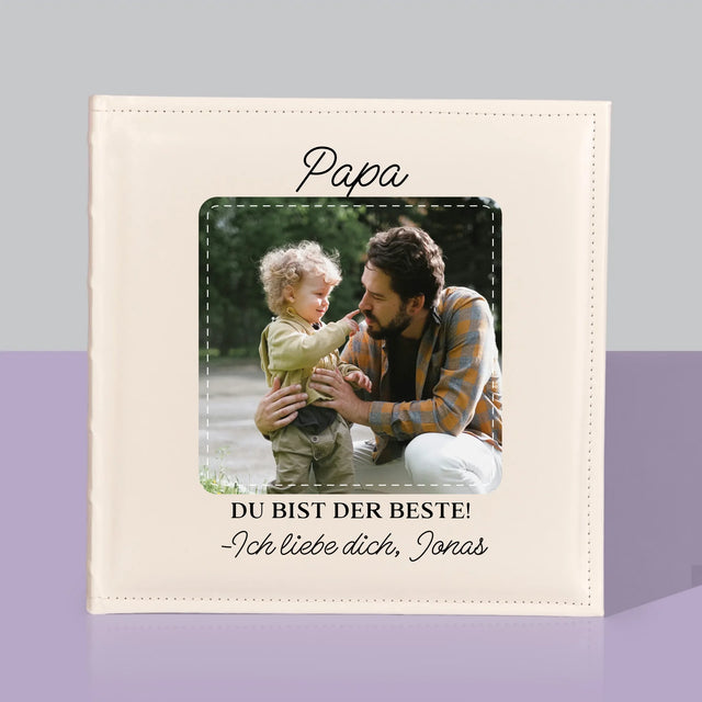 Foto Und Unterschrift: Der Beste Papa - Fotoalbum
